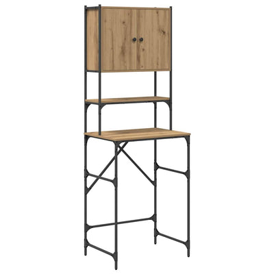Washing Machine Cabinet Artisan oak 68 x 48.5 x 194 cm
