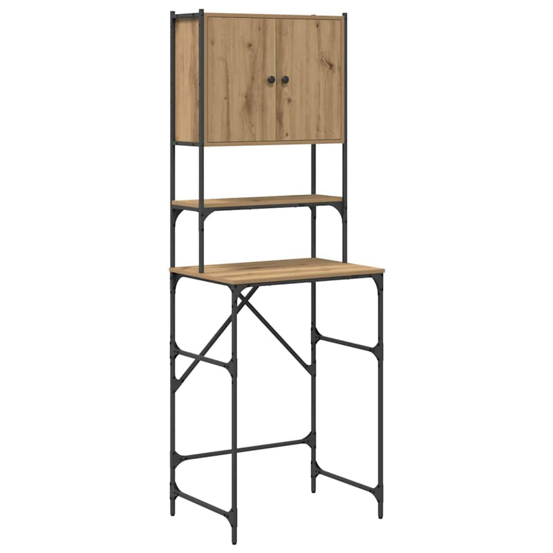 Washing Machine Cabinet Artisan oak 68 x 48.5 x 194 cm