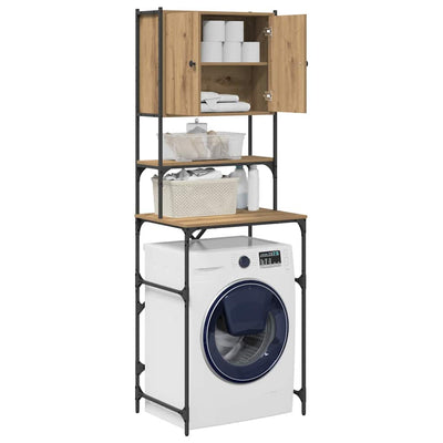 Washing Machine Cabinet Artisan oak 68 x 48.5 x 194 cm