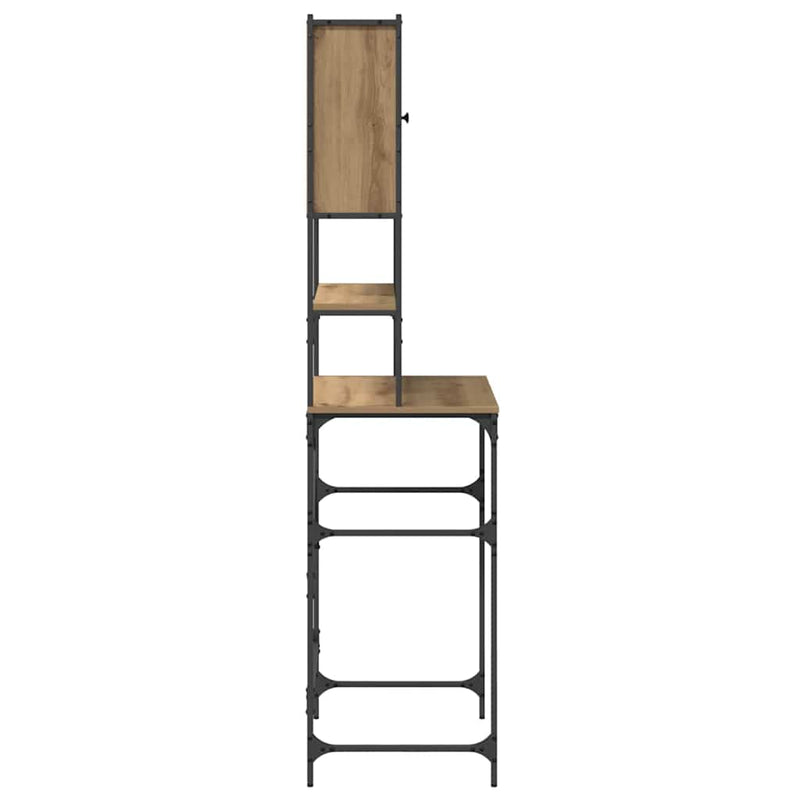 Washing Machine Cabinet Artisan oak 68 x 48.5 x 194 cm