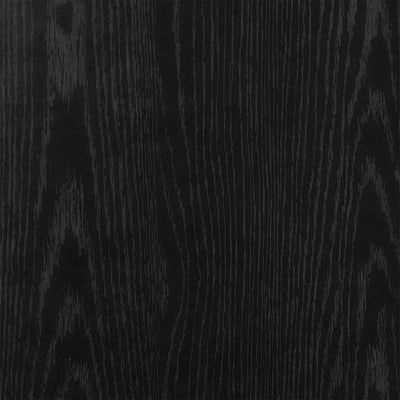 Coffee Table Black oak 100 x 100 x 40 cm Engineered wood