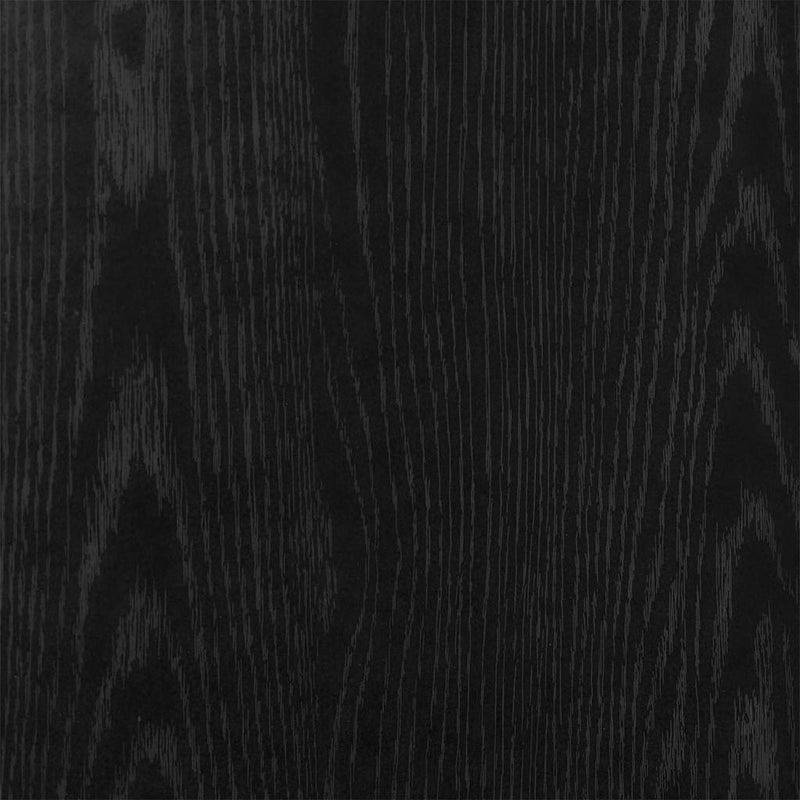 Coffee Table Black oak 100 x 100 x 40 cm Engineered wood