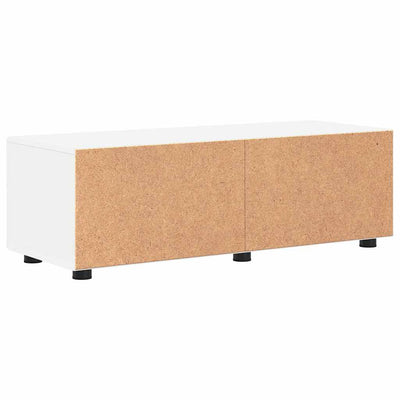 TV Cabinet with Drawer White 100.5 x 39 x 30 cm Engineered wood