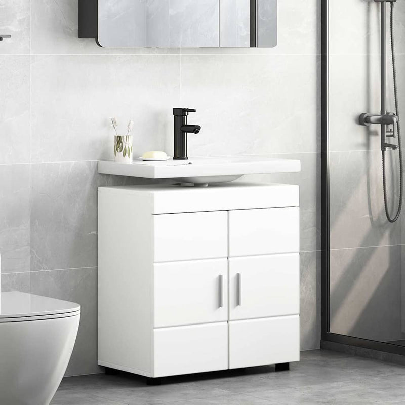 Bathroom Basin Cabinet White 60 x 34 x 63 cm Engineered wood