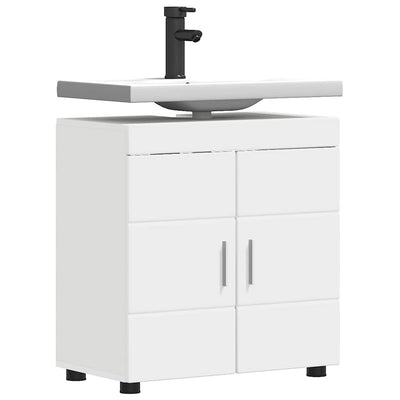 Bathroom Basin Cabinet White 60 x 34 x 63 cm Engineered wood