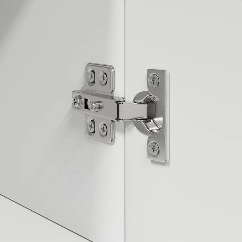 Bathroom Cabinet White 37 x 31.5 x 82 cm Engineered wood