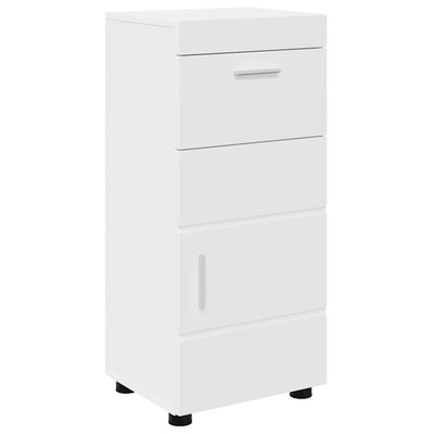 Bathroom Cabinet White 37 x 31.5 x 82 cm Engineered wood