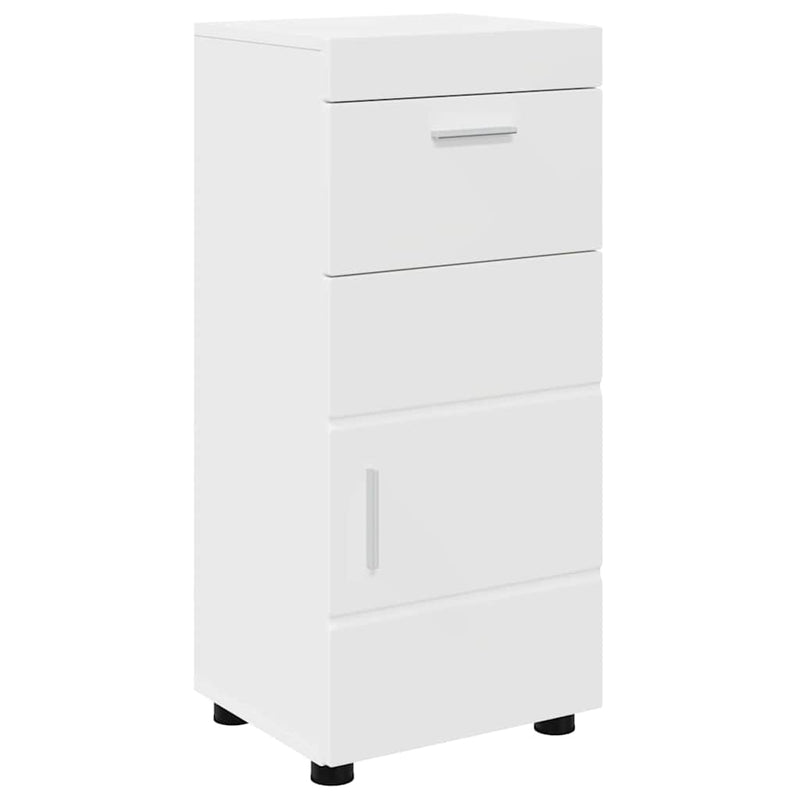 Bathroom Cabinet White 37 x 31.5 x 82 cm Engineered wood