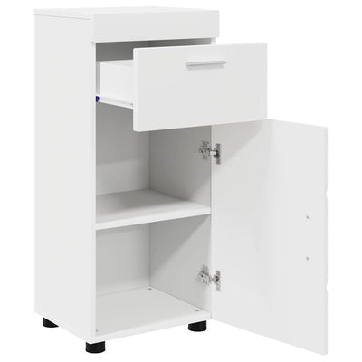 Bathroom Cabinet White 37 x 31.5 x 82 cm Engineered wood