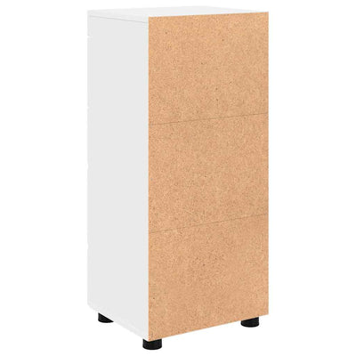 Bathroom Cabinet White 37 x 31.5 x 82 cm Engineered wood
