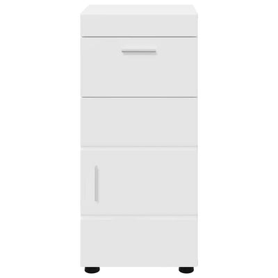 Bathroom Cabinet White 37 x 31.5 x 82 cm Engineered wood