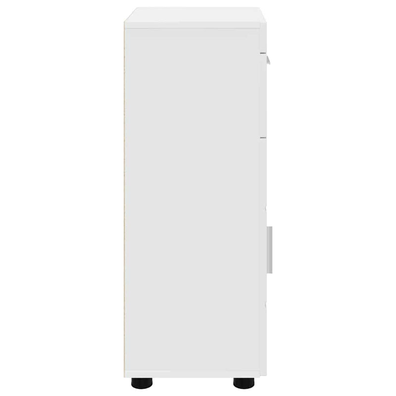 Bathroom Cabinet White 37 x 31.5 x 82 cm Engineered wood