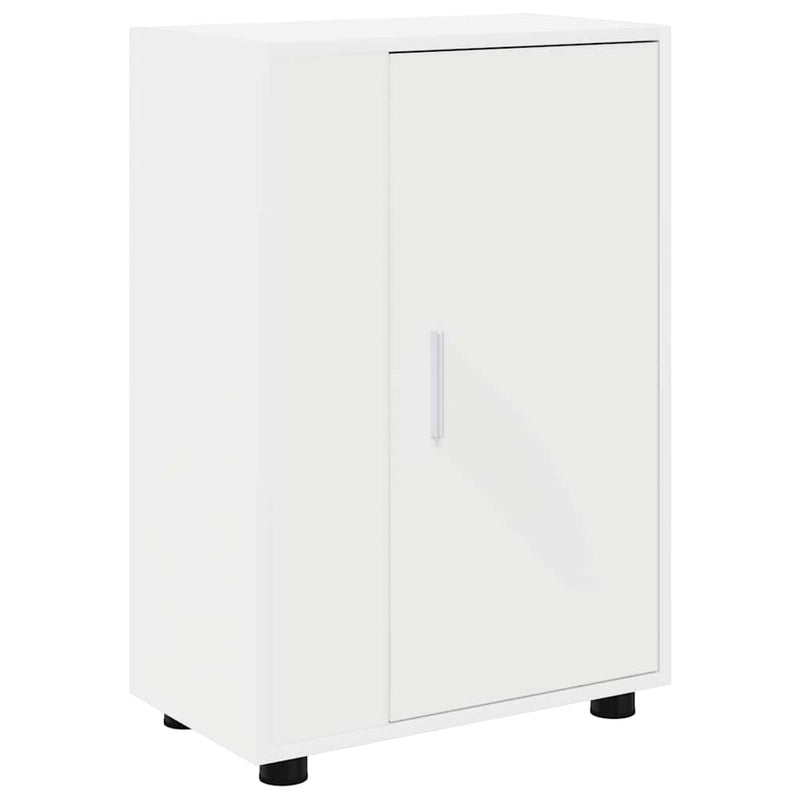 4 Piece TV Cabinet Set with Shelf Wall-mounted with Storage with Door Manual 4 pcs White Engineered wood