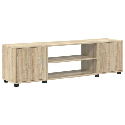 4 Piece TV Cabinet Set 4 pcs Sonoma oak Engineered wood