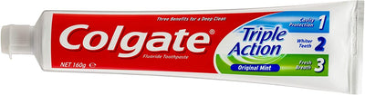 Colgate Triple Action Cavity Protection Whitening Toothpaste Original 160g