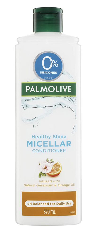 Palmolive Healthy Shine Micellar Conditioner 370ml Natural Geranium & Orange Oil