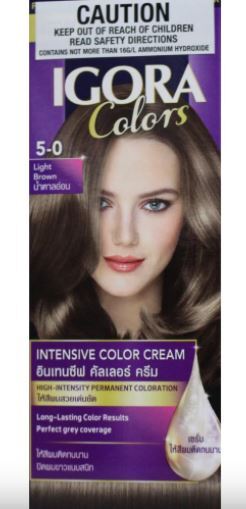 Schwarzkopf Igora Intensive Hair Colour Cream Permanent - Light Brown 5-0