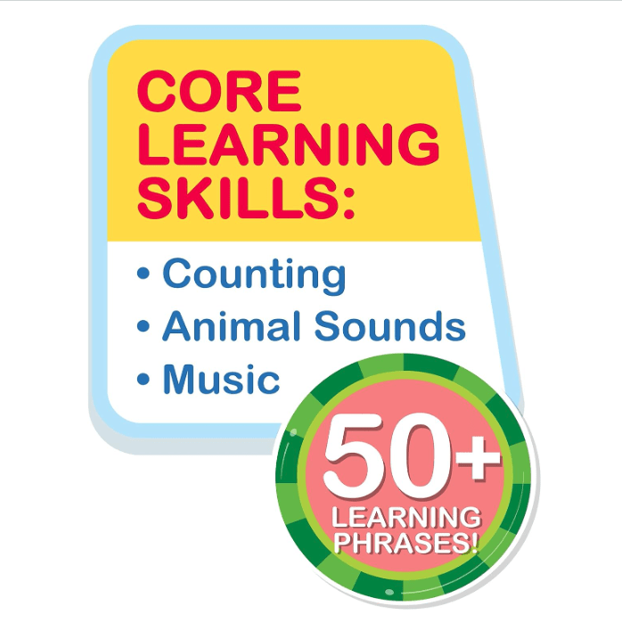CoComelon Learning Book Interactive Toy Music Numbers Animal Sounds