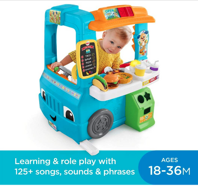 Fisher Price Servin up Fun Food Truck Interactive Toy