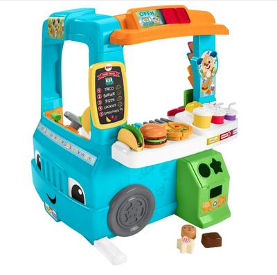 Fisher Price Servin up Fun Food Truck Interactive Toy