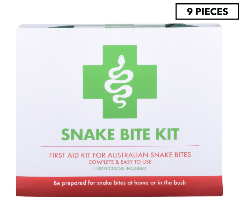 9 Piece Australian Snake Bite First Aid Kit Camping Hiking Travel Payday Deals