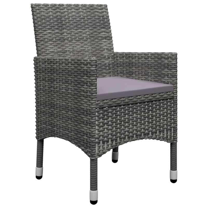 9 Piece Garden Dining Set Grey Payday Deals