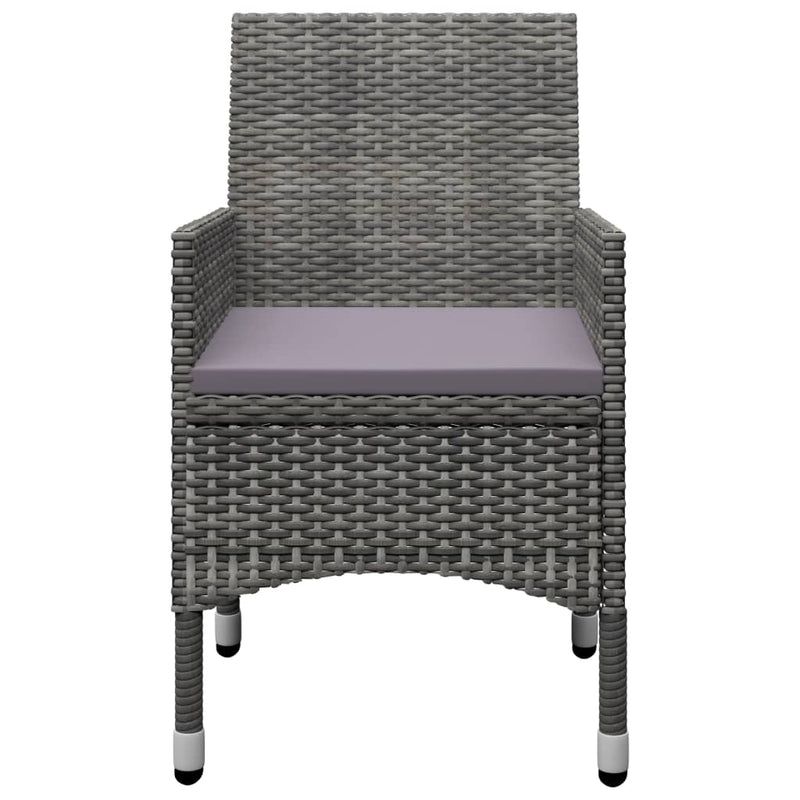 9 Piece Garden Dining Set Grey Payday Deals