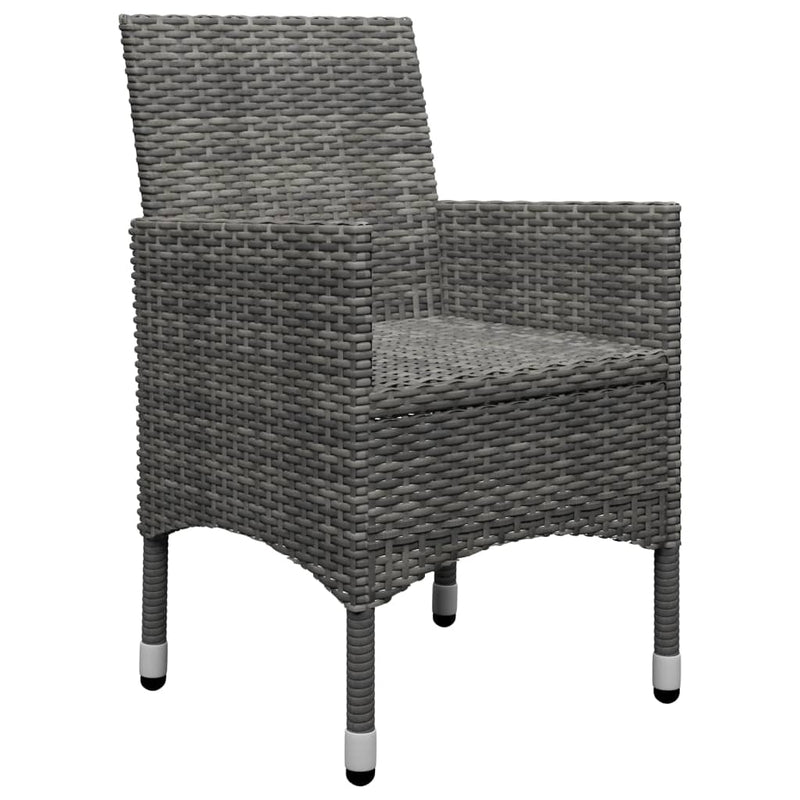 9 Piece Garden Dining Set Grey Payday Deals