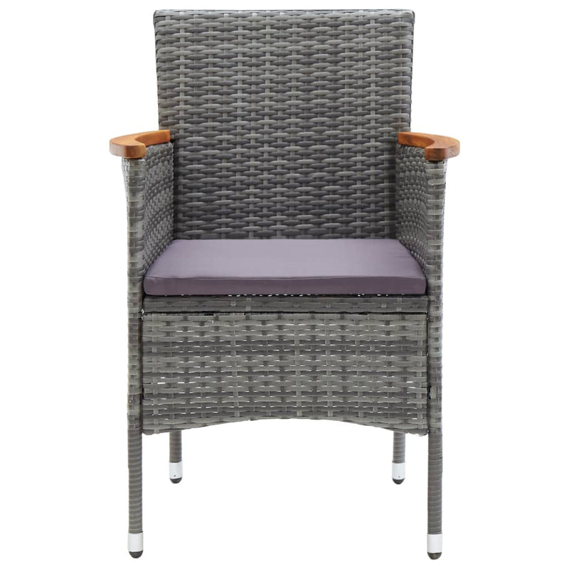9 Piece Garden Dining Set Grey Payday Deals