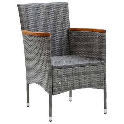 9 Piece Garden Dining Set Grey Payday Deals