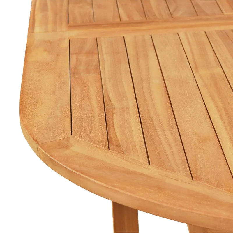 9 Piece Garden Dining Set Solid Teak Wood Payday Deals
