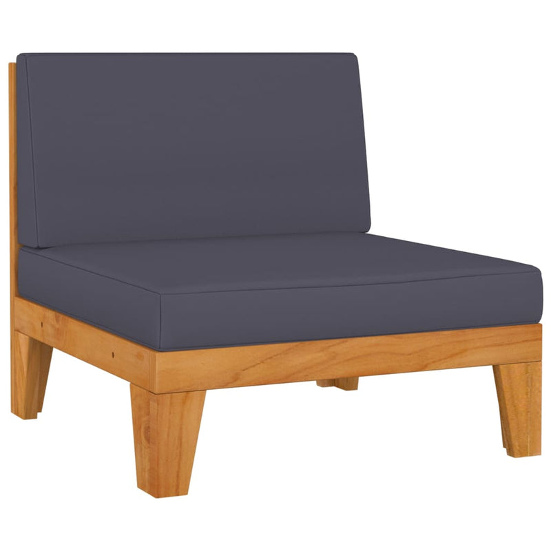 9 Piece Garden Lounge Set with Cushions Solid Acacia Wood Payday Deals