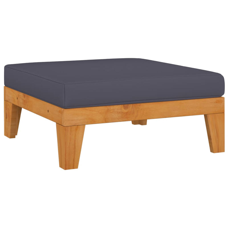 9 Piece Garden Lounge Set with Cushions Solid Acacia Wood Payday Deals