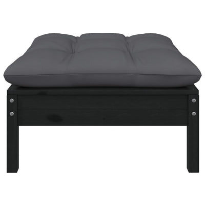 9 Piece Garden Lounge Set with Cushions Solid Pinewood Payday Deals