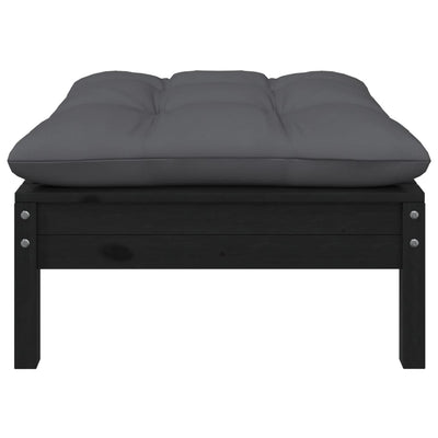 9 Piece Garden Lounge Set with Cushions Solid Pinewood Payday Deals