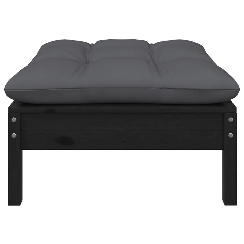 9 Piece Garden Lounge Set with Cushions Solid Pinewood Payday Deals