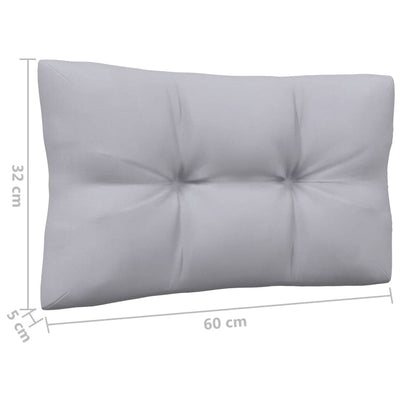 9 Piece Garden Lounge Set with Grey Cushions Pinewood Payday Deals