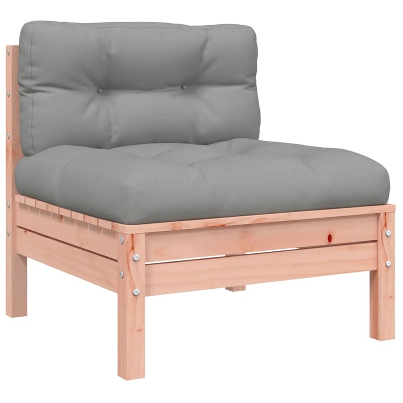 9 Piece Garden Sofa Set with Cushions Solid Wood Douglas Fir Payday Deals