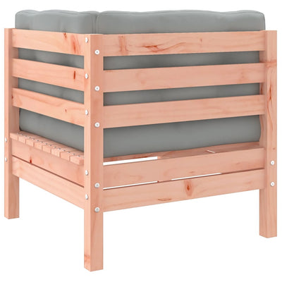 9 Piece Garden Sofa Set with Cushions Solid Wood Douglas Fir Payday Deals