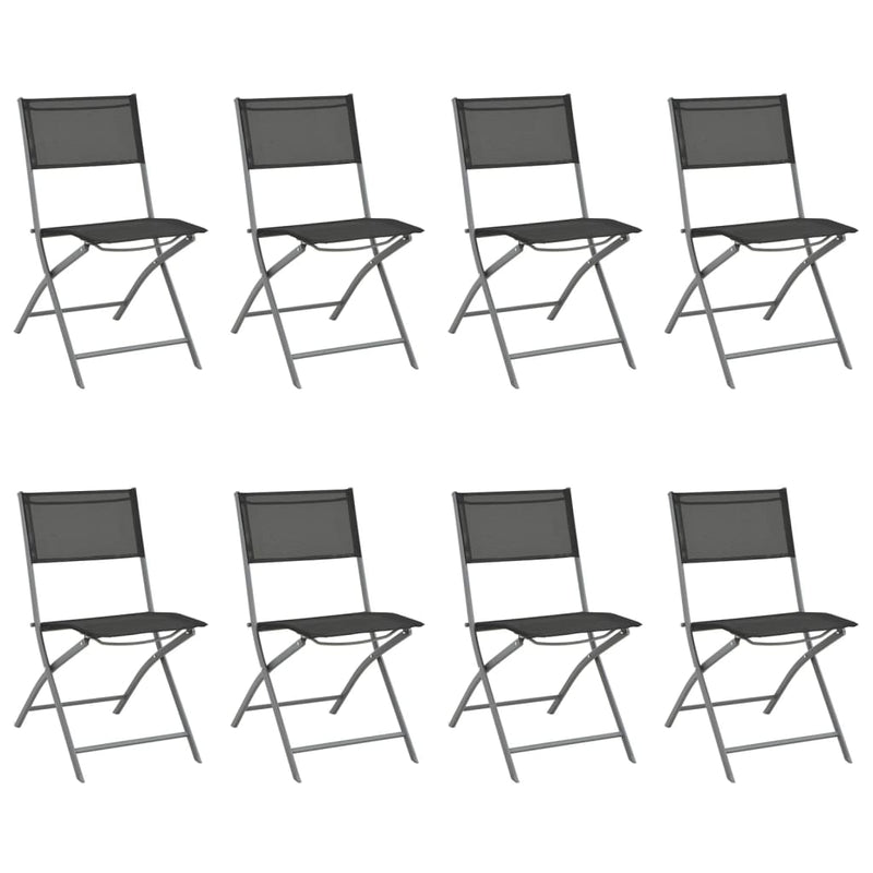 9 Piece Outdoor Dining Set Steel Payday Deals