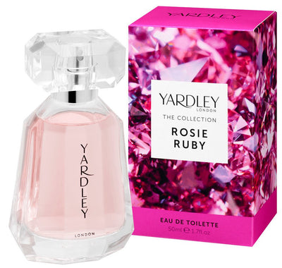 Yardley London Rosie Ruby Eau De Toilette Spray Women Fragrance 50ml