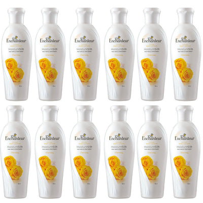 Enchanteur Charming Perfumed Body Lotion Satin Smooth 100ml x 12 Value Pack