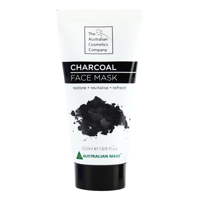 The Australian Cosmetic Company Face Mask Charcoal 50ml Beauty Facial Care