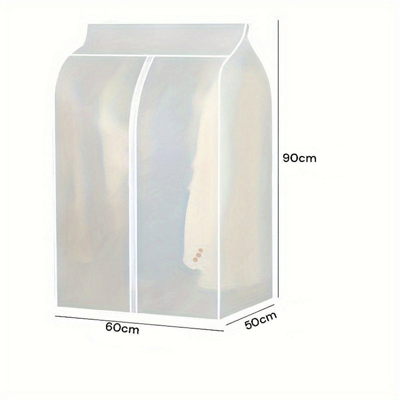 90cm Clothes Dust Cover Wardrobe Cloth Cover Clothes Storage Bag For Garments Suits Dresses Coats Payday Deals