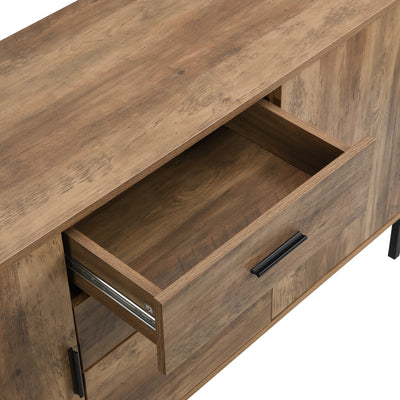 Bronx Buffet Sideboard Console Table with Dresser | 2 Doors 3 Drawers 140CM for Stylish Storage Cabinet