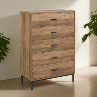 Bronx 5 Chest of Drawers Tallboys & Dressers 