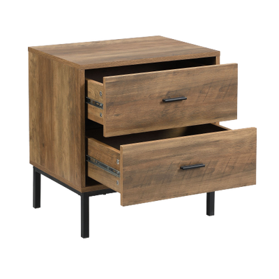 Bronx Bronx Wardrobe Chest Drawers Dresser and 2 Bedside Tables Drawers Bedroom Set