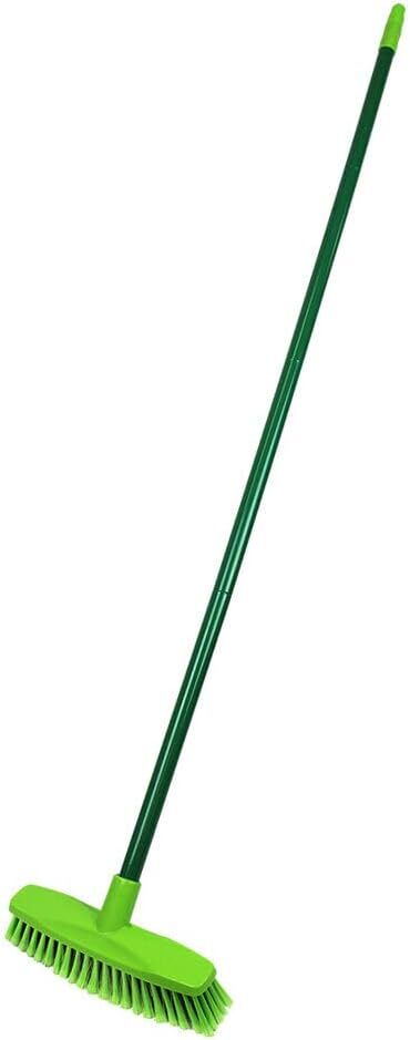 Sabco Jiffy Indoor Long Handle Compact Soft Standing Cleaning Broom (In Box)