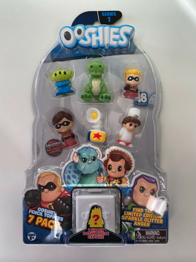 Ooshies Disney Pixar Figures Series 1 - 1 Pack of 7