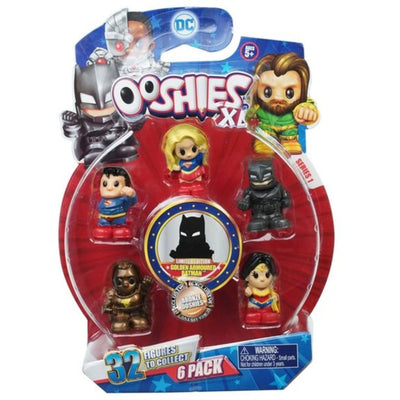 Ooshies DC XL 32 Figures Pen Toppers Bronze Ooshie -  6 Pack